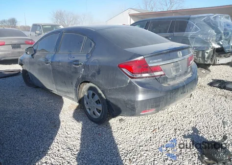 2013 Honda Civic Lx from USA, damaged, VIN 19XFB2F54DE002091